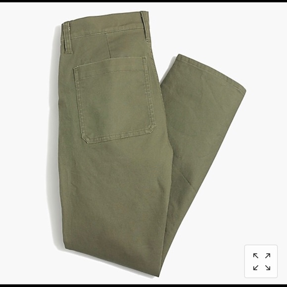 J. Crew 10” Highest Rise Utility Straight Pant - Picture 4 of 5